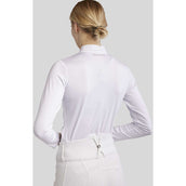 Montar Competition Shirt MoRosie Pintucks Long Sleeves White