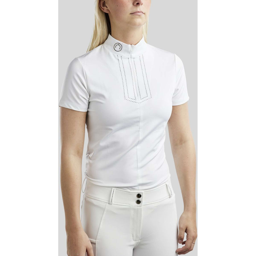 Montar Competition Shirt MoViolet II White