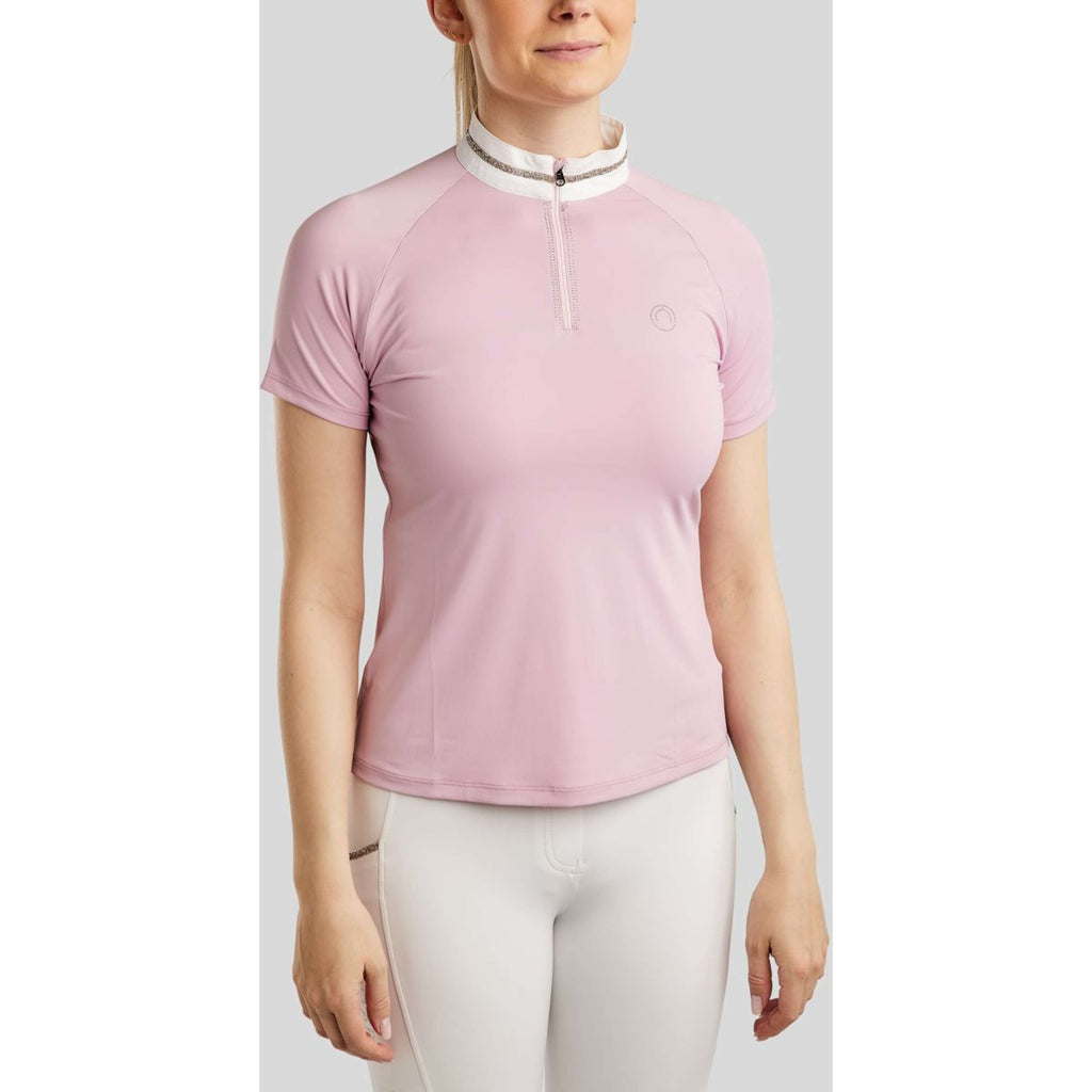 Montar Competition Shirt MoLila Champagne Crystals Candy Pink