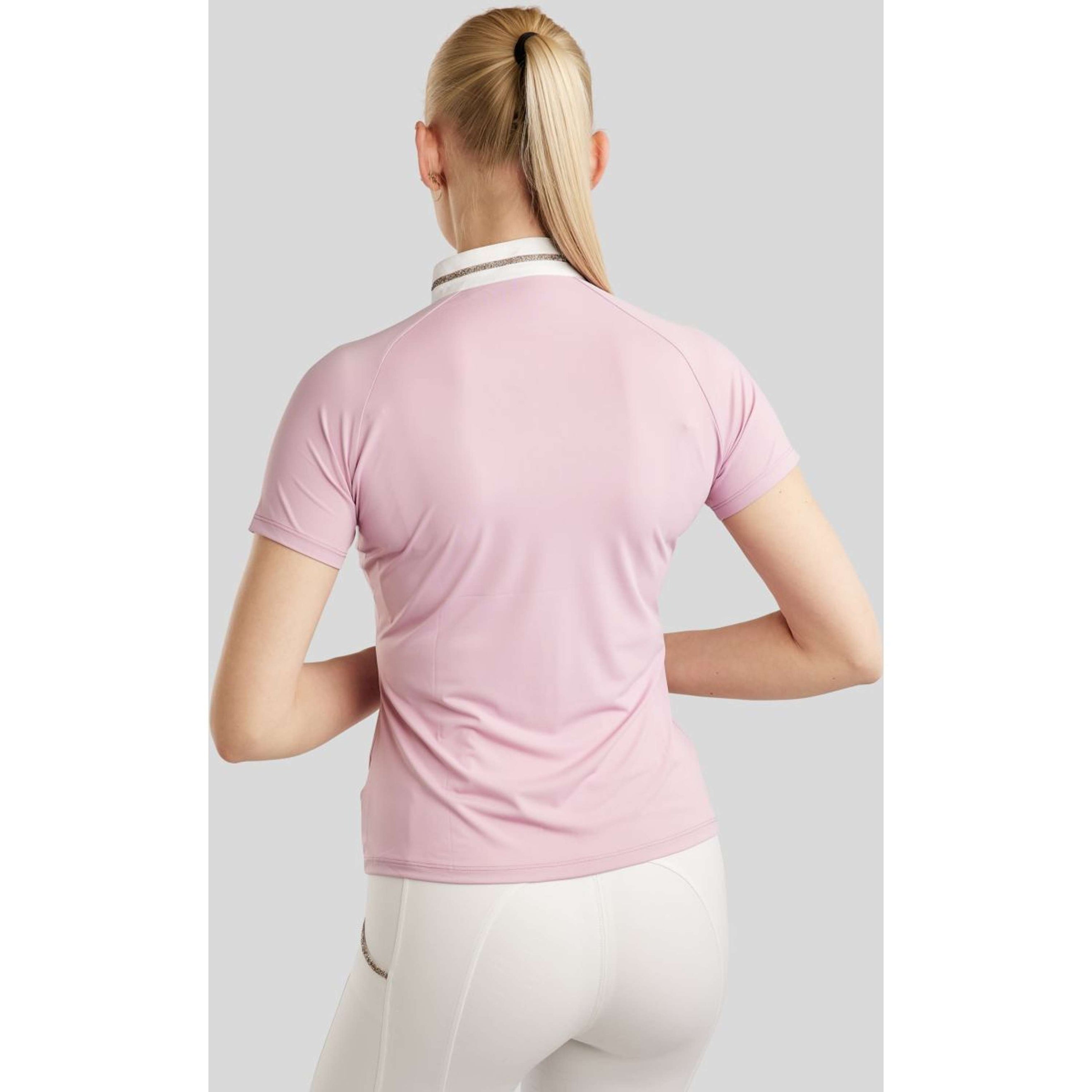 Montar Competition Shirt MoLila Champagne Crystals Candy Pink