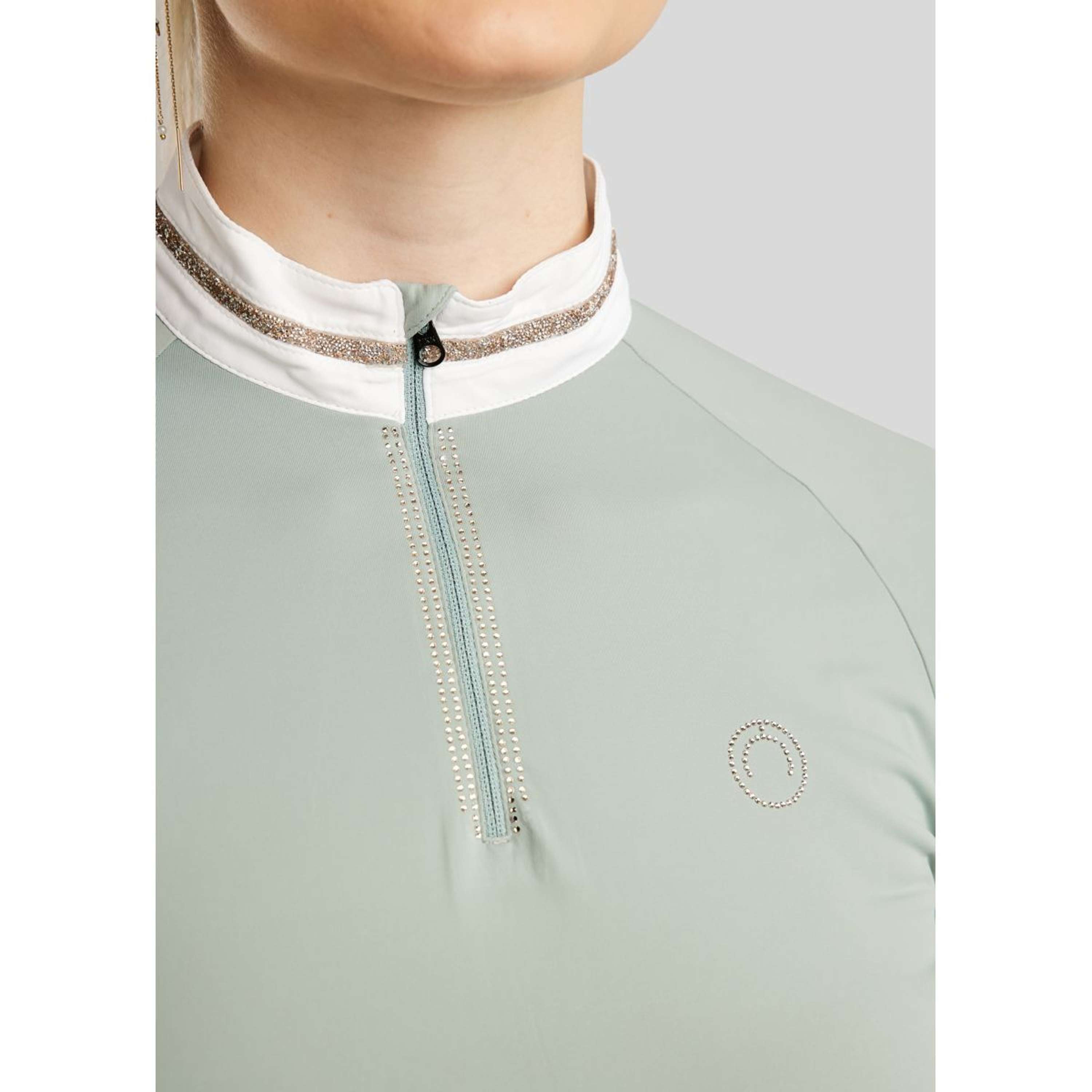 Montar Competition Shirt MoLila Champagne Crystals Turin