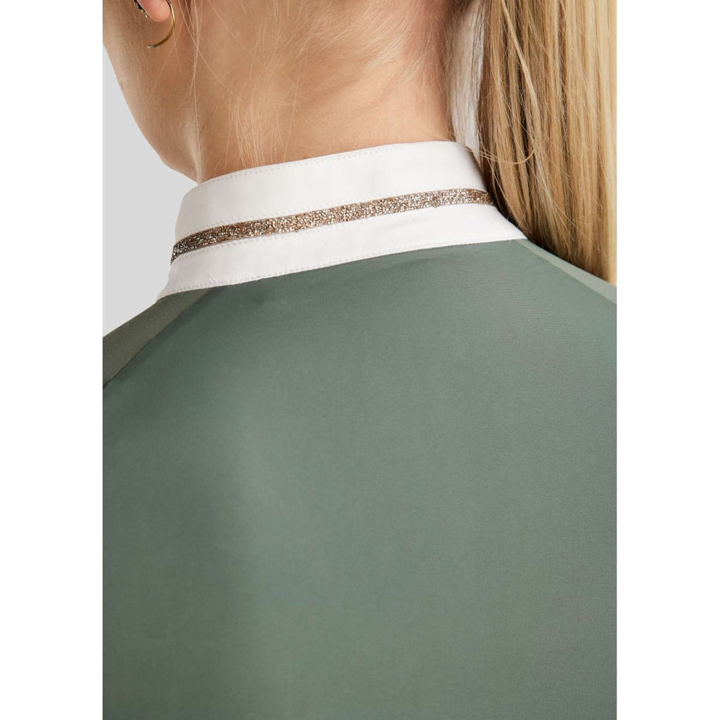 Montar Competition Shirt MoLila Champagne Crystals Jade