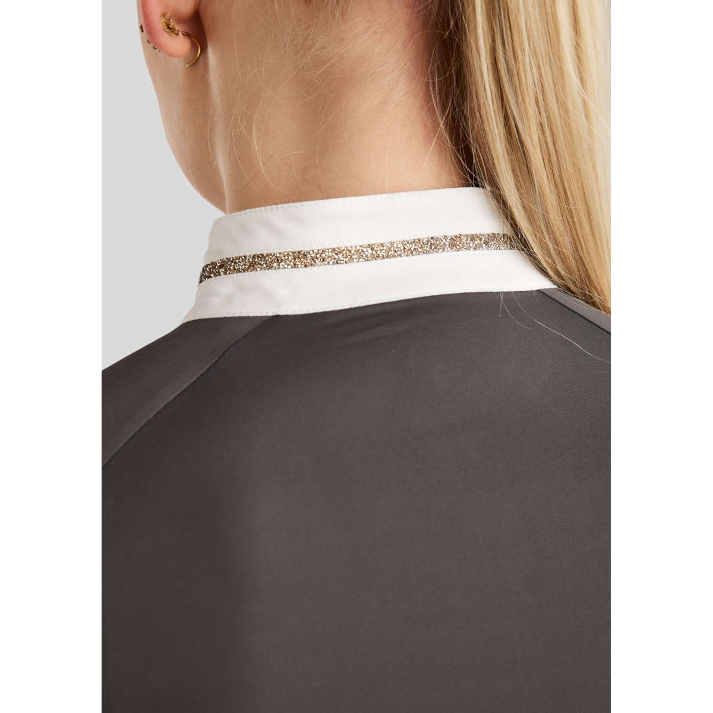 Montar Competition Shirt MoLila Champagne Crystals Slate Grey