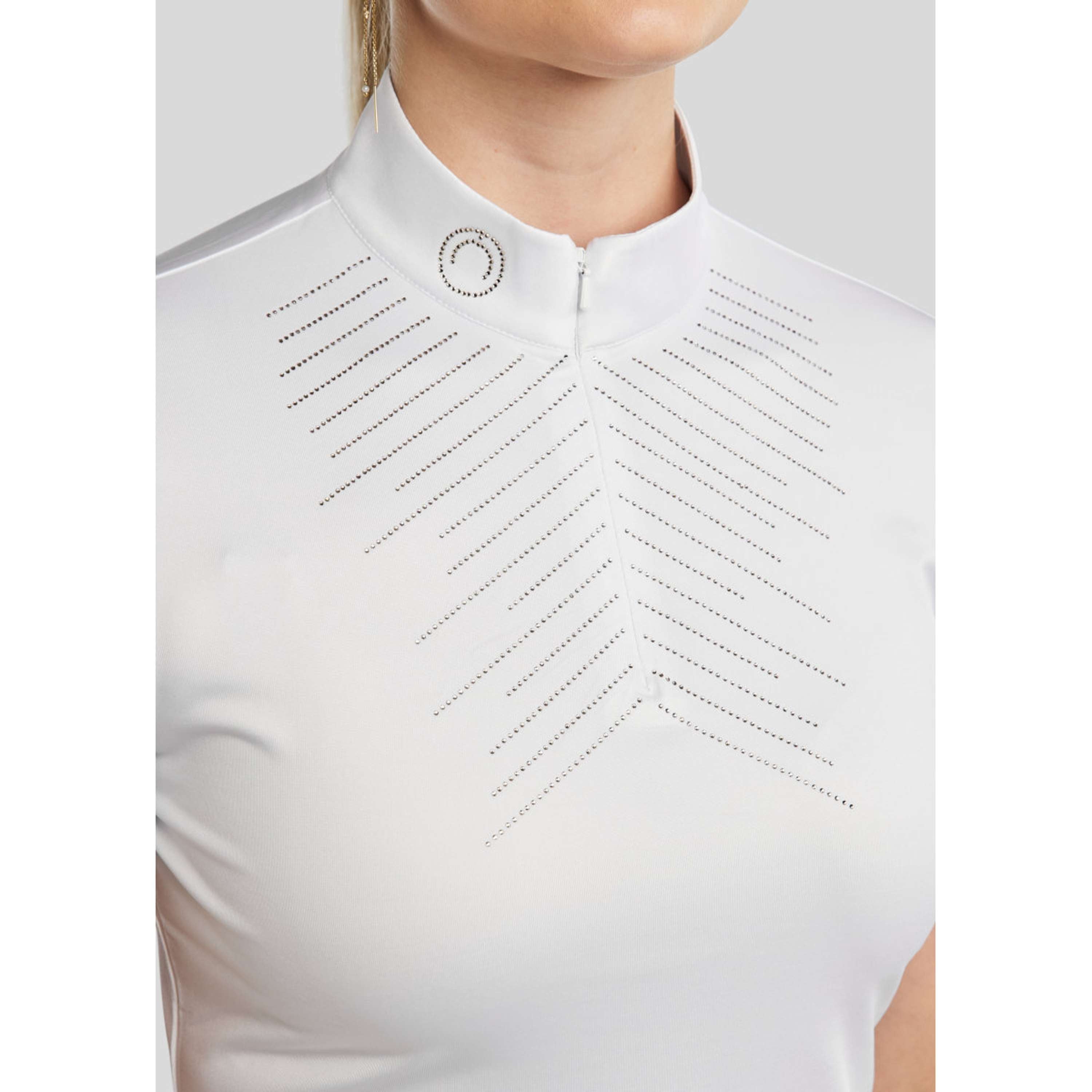 Montar Competition Shirt MoSparkle White