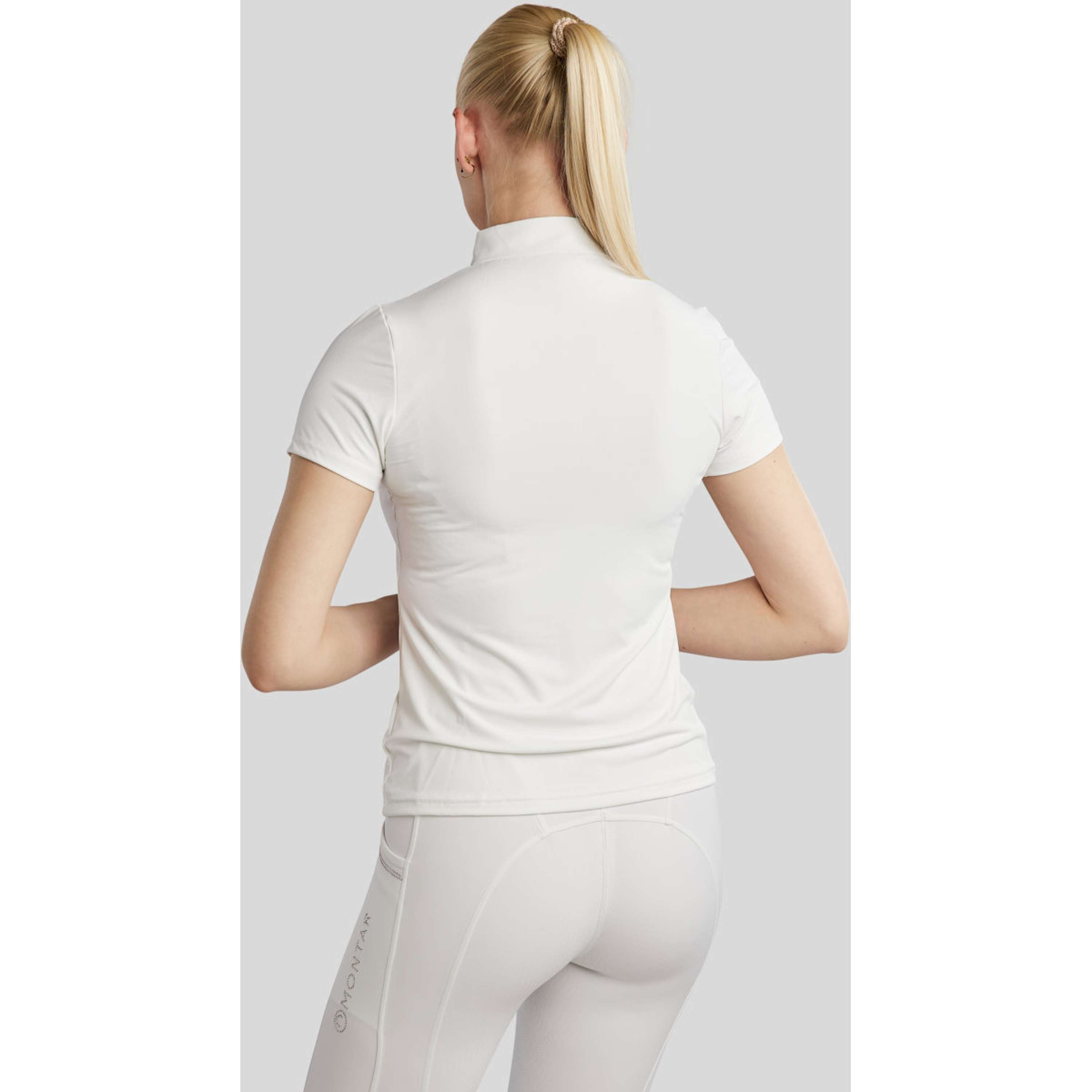 Montar Competition Shirt MoViolleta White