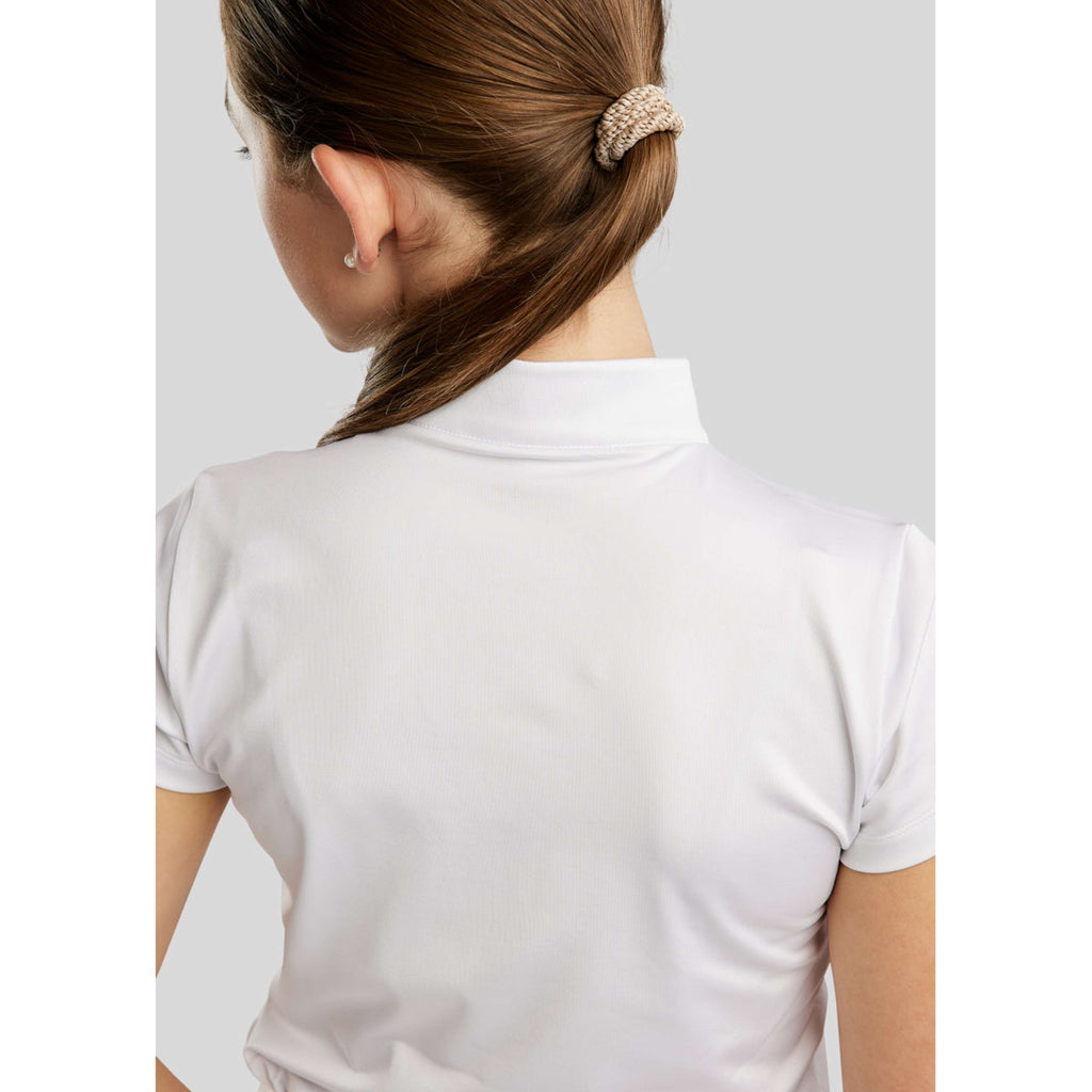 Montar Competition Shirt MoSparkle Kids White