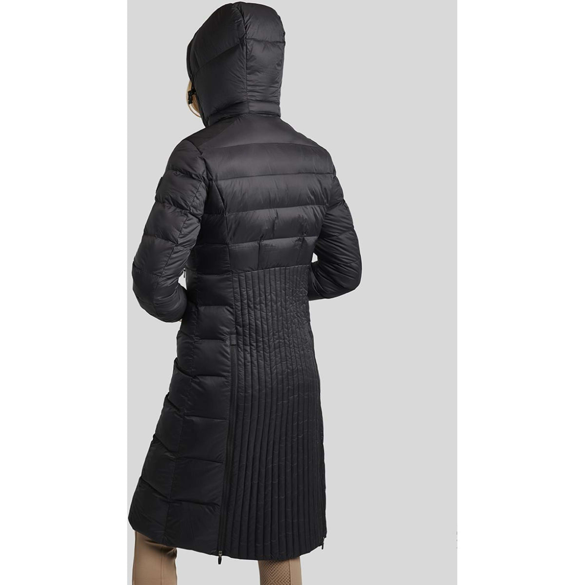 Montar Long Coat MoAthena Black