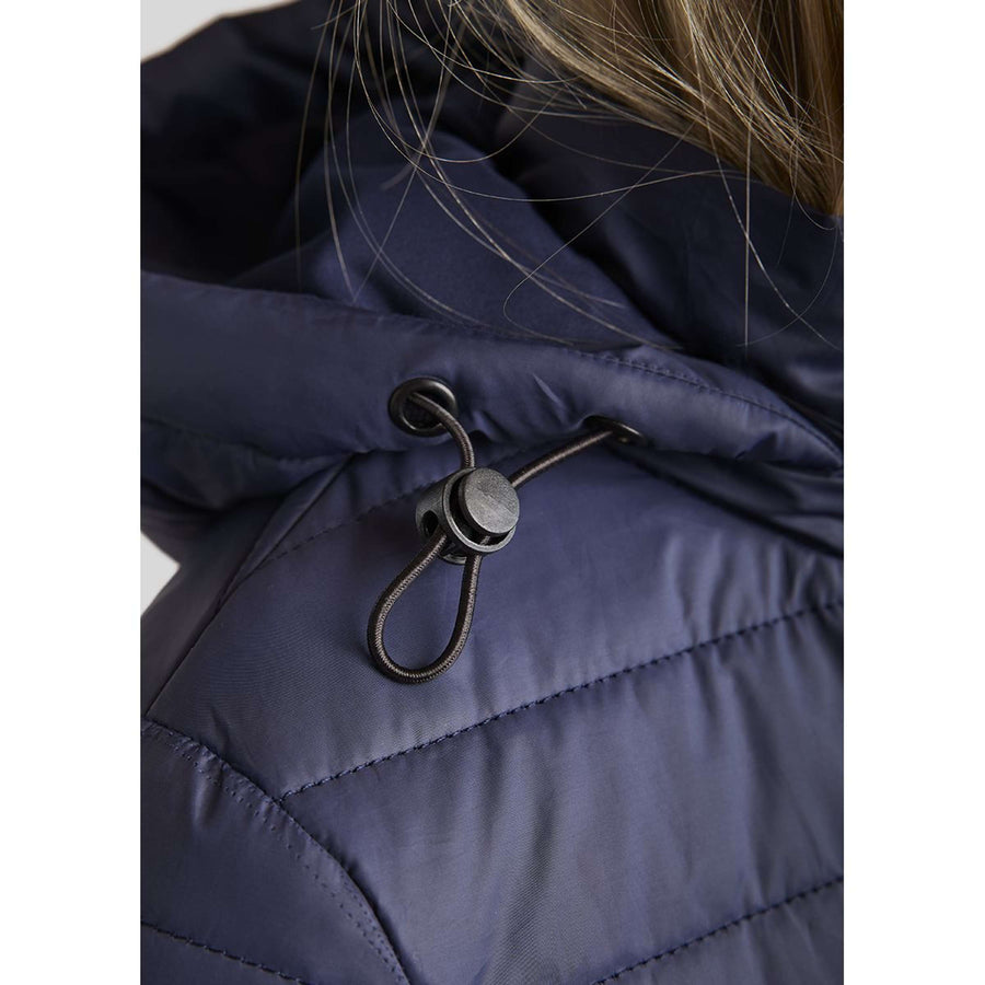 Montar Long Coat MoKately Dark Navy