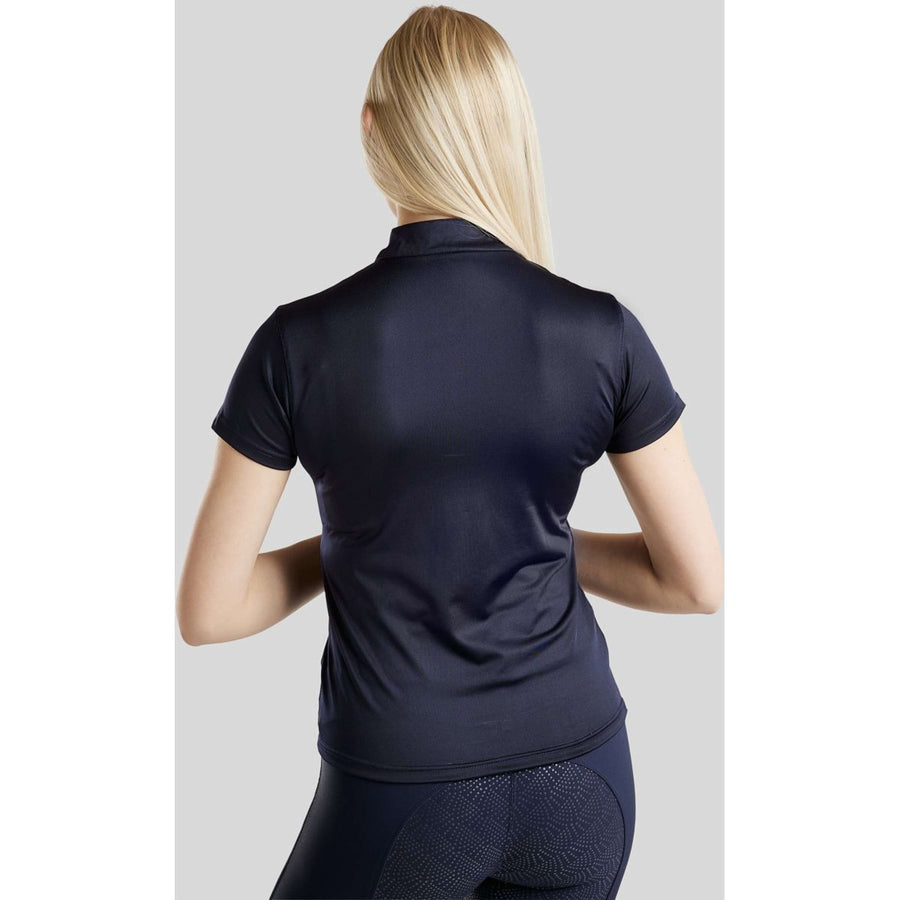 Montar Poloshirt Everly Crystal Logo Navy