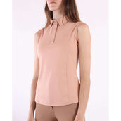 Montar Poloshirt Fiona Sleeveless Nude