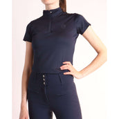 Montar Shirt Briella Crystal Short Sleeves Dark Navy