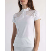 Montar Poloshirt MoMeadow Mesh White