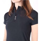 Montar Poloshirt MoMeadow Mesh Black