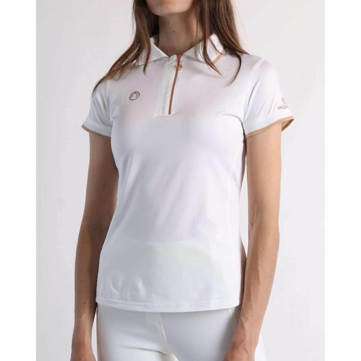 Montar Poloshirt MoAnna White