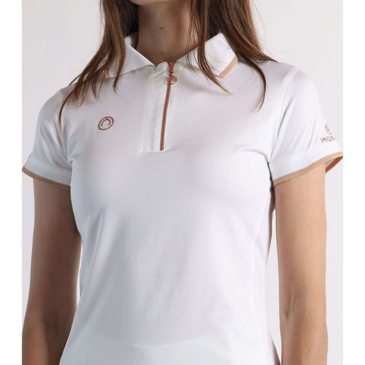 Montar Poloshirt MoAnna White