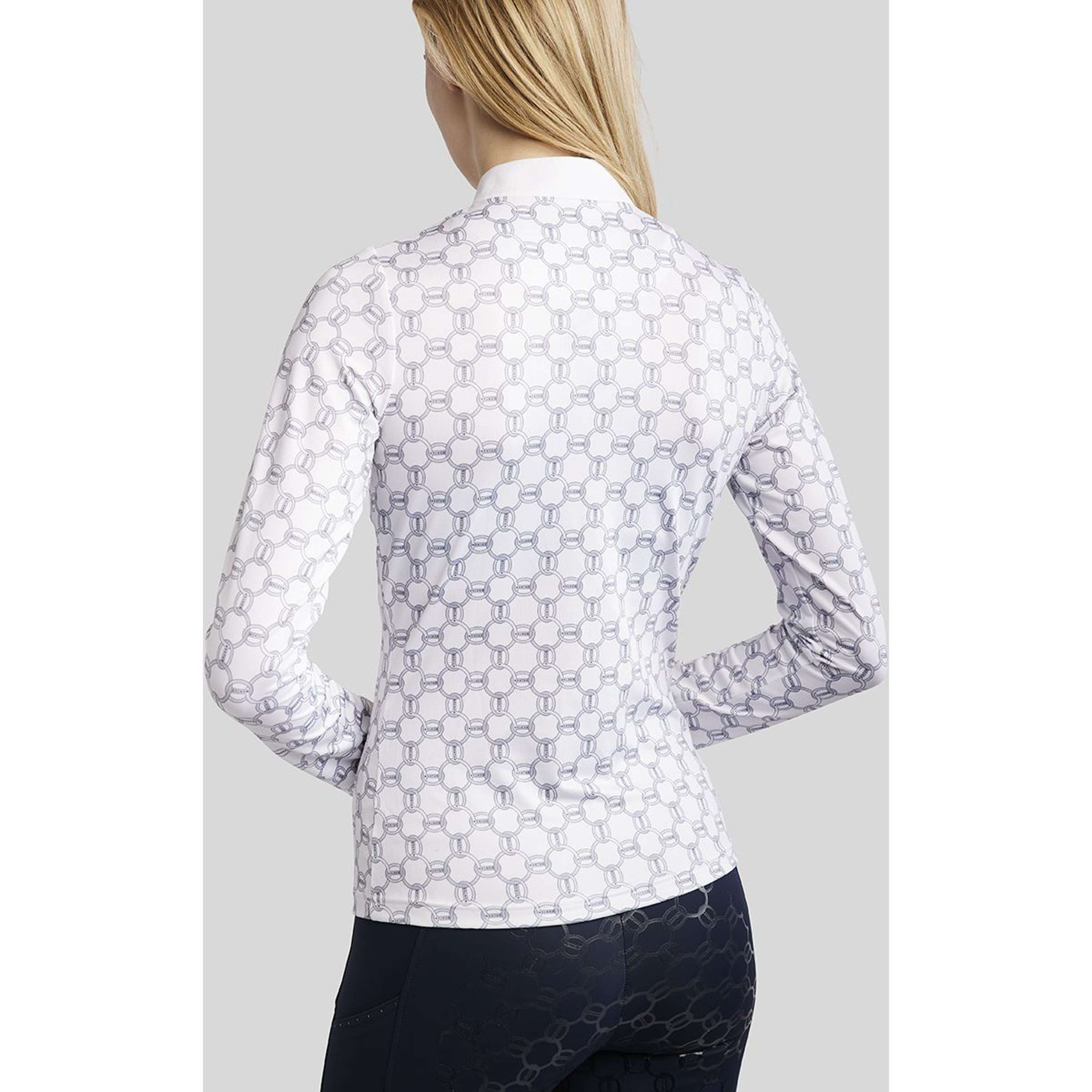 Montar Shirt MoChain Prined Long Sleeves White