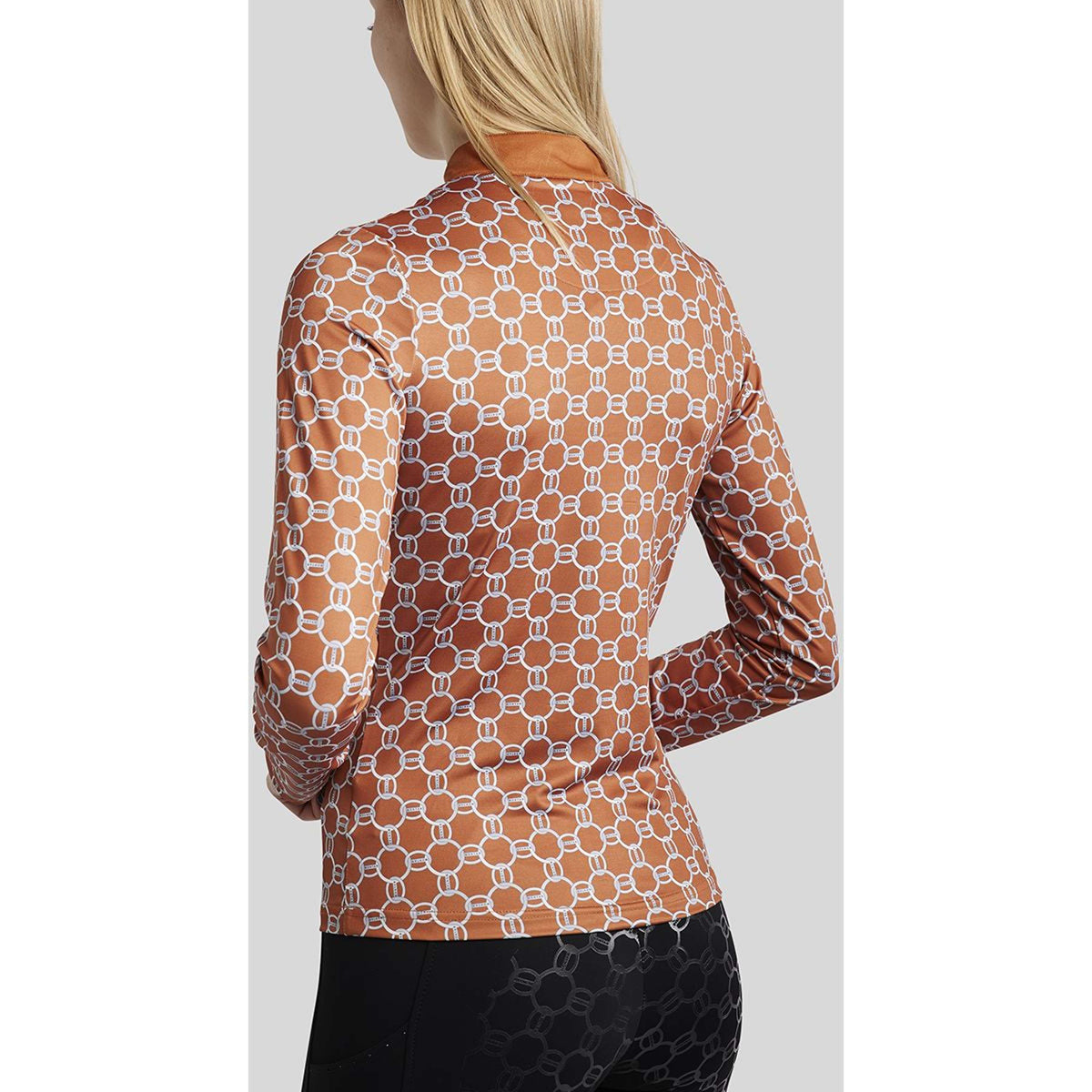 Montar Shirt MoChain Prined Long Sleeves Bronze