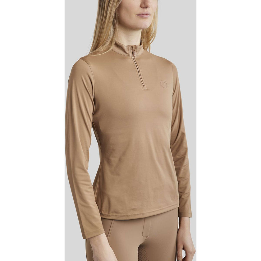 Montar Shirt MoEverline Long Sleeves Latte