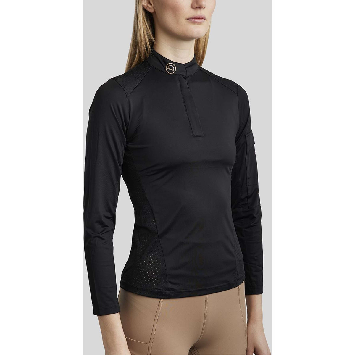 Montar Shirt MoZendaya Performance Long Sleeves Black