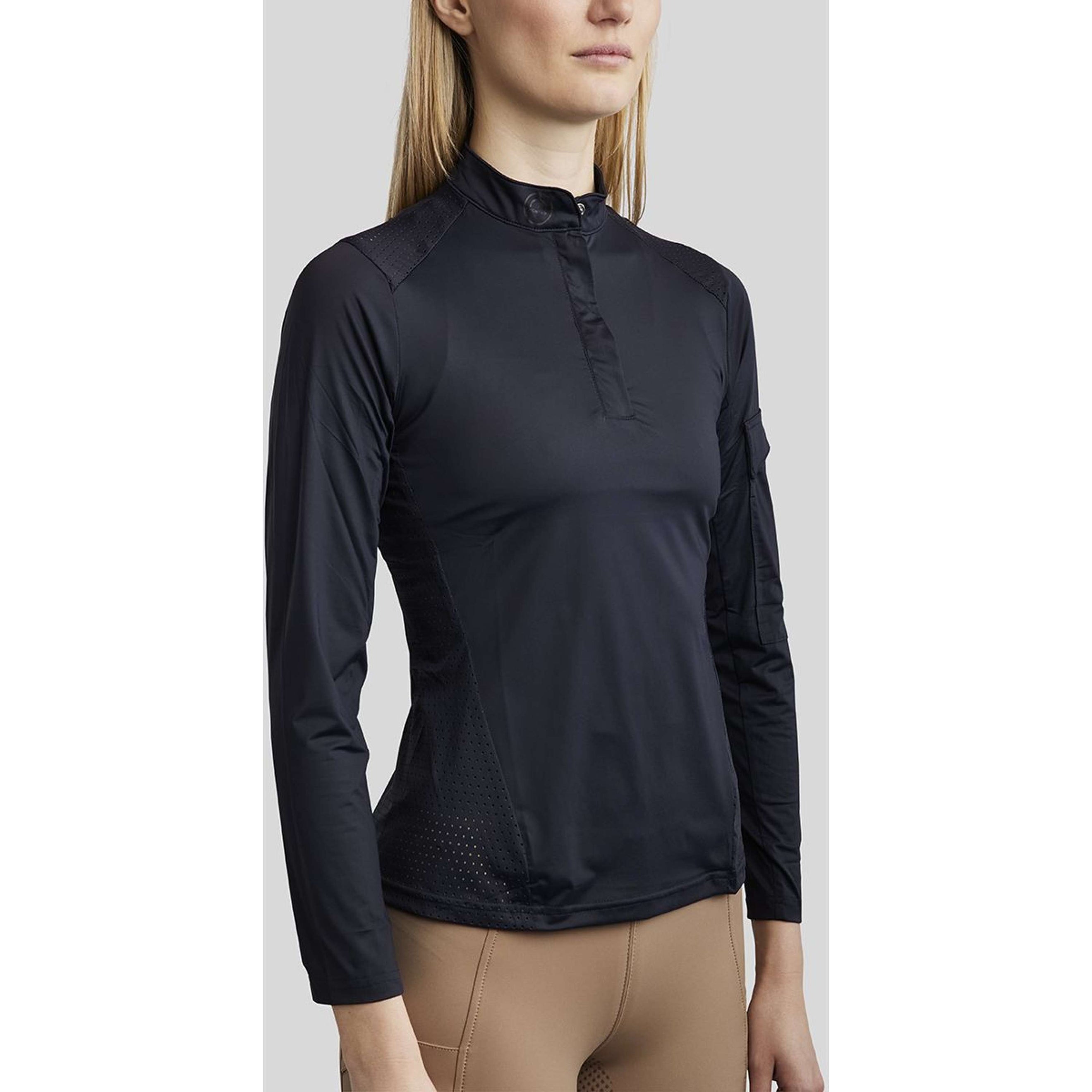 Montar Shirt MoZendaya Performance Long Sleeves Dark Navy