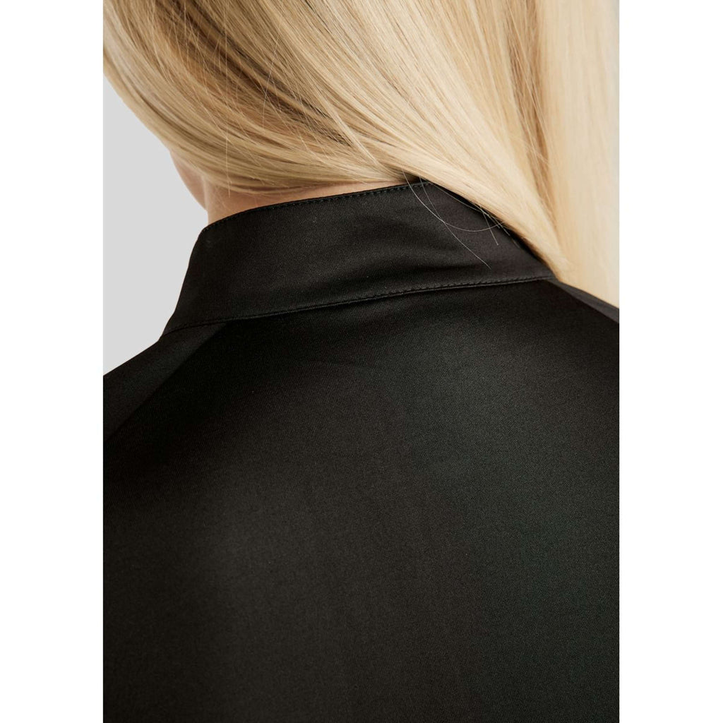 Montar Poloshirt MoLila Champagne Crystals Black