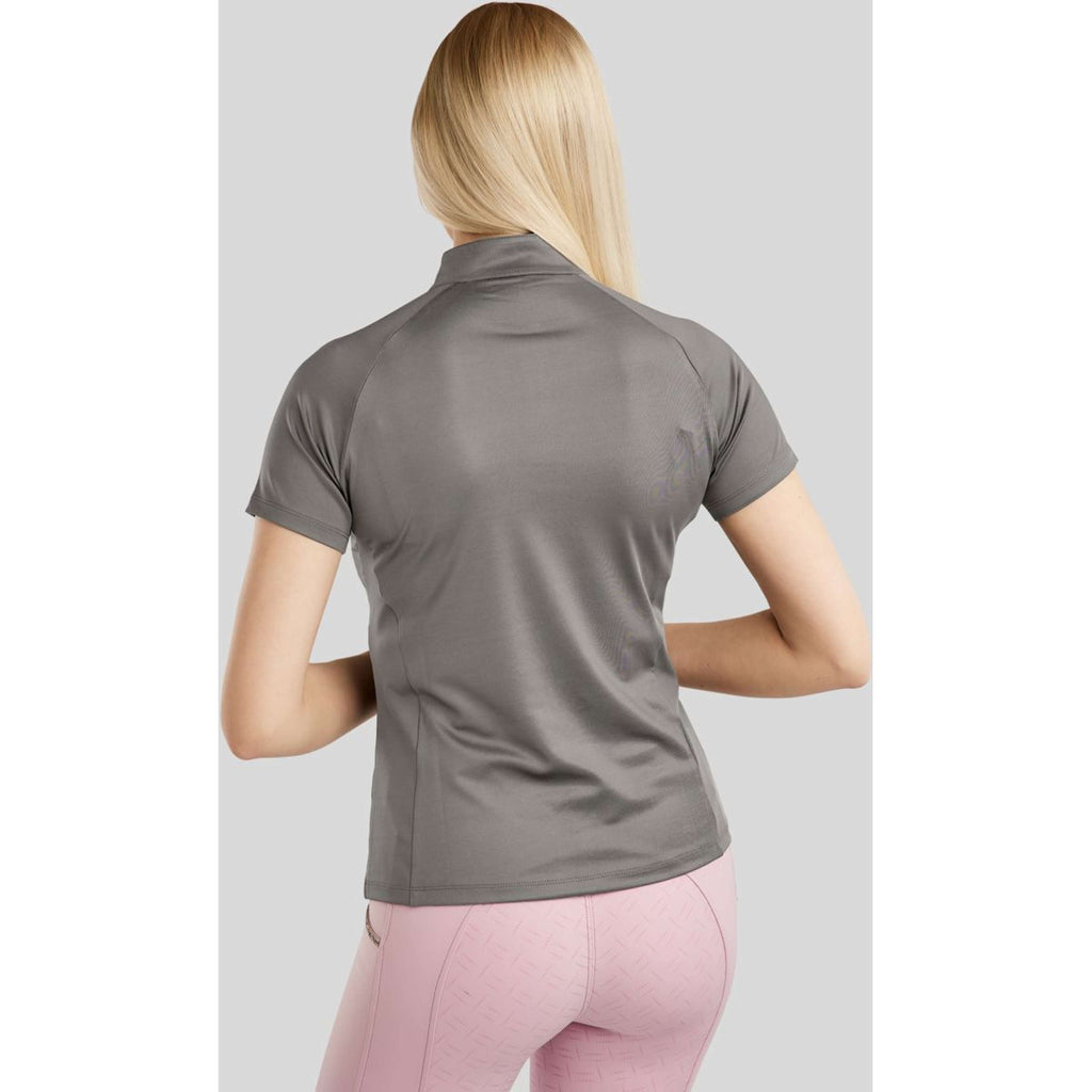 Montar Poloshirt MoLila Champagne Crystals Grey