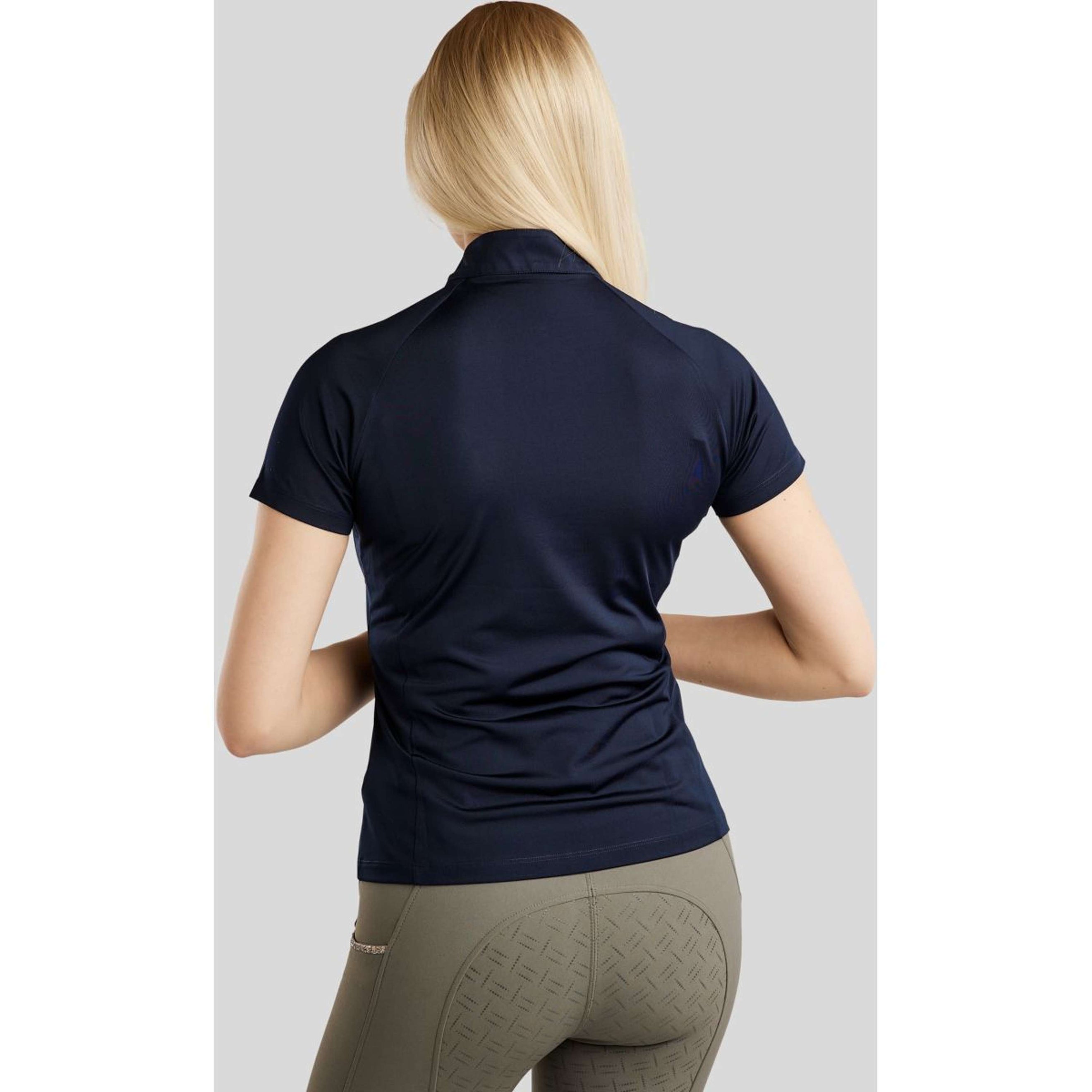 Montar Poloshirt MoLila Champagne Crystals Navy Montar Poloshirt MoLila Champagne Crystals Navy