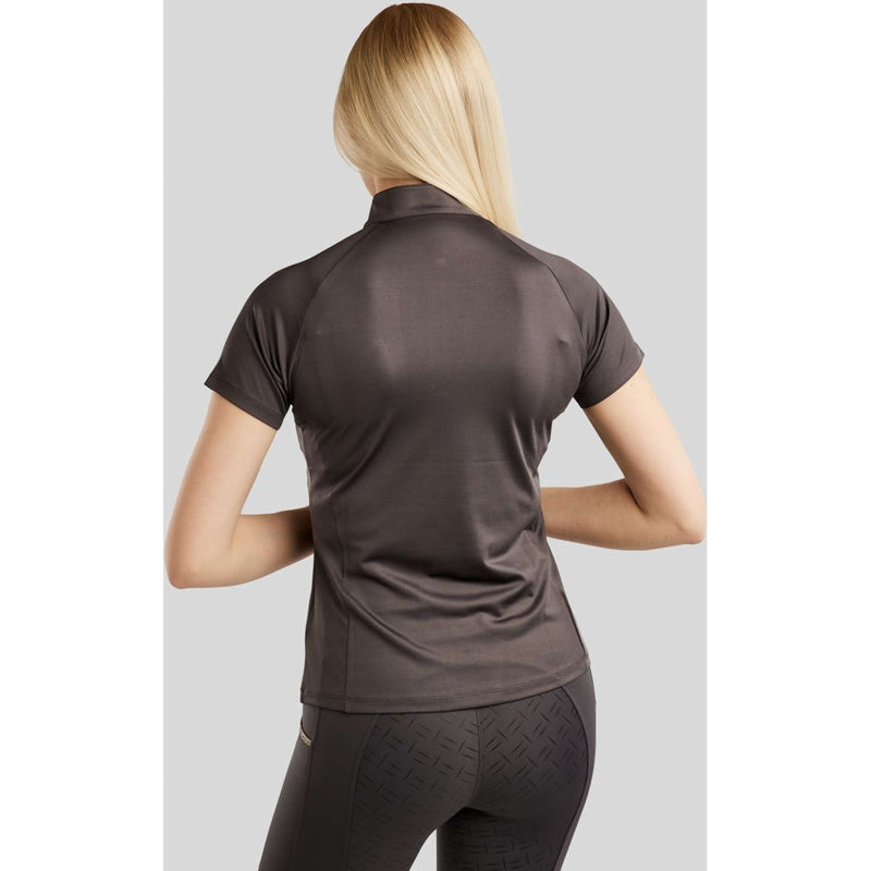 Montar Poloshirt MoLila Champagne Crystals Slate Grey