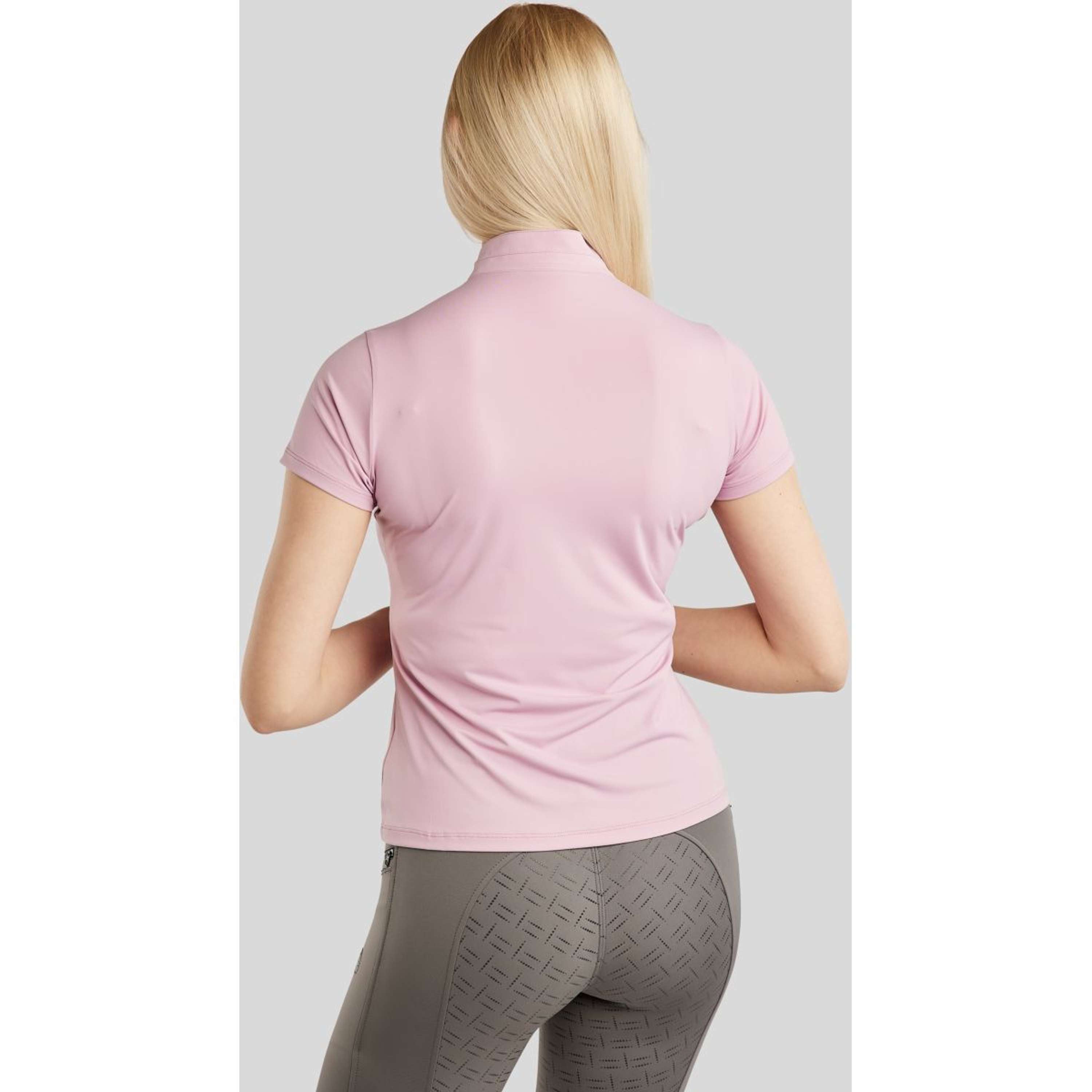 Montar Poloshirt MoPearl Pintuck Candy Pink