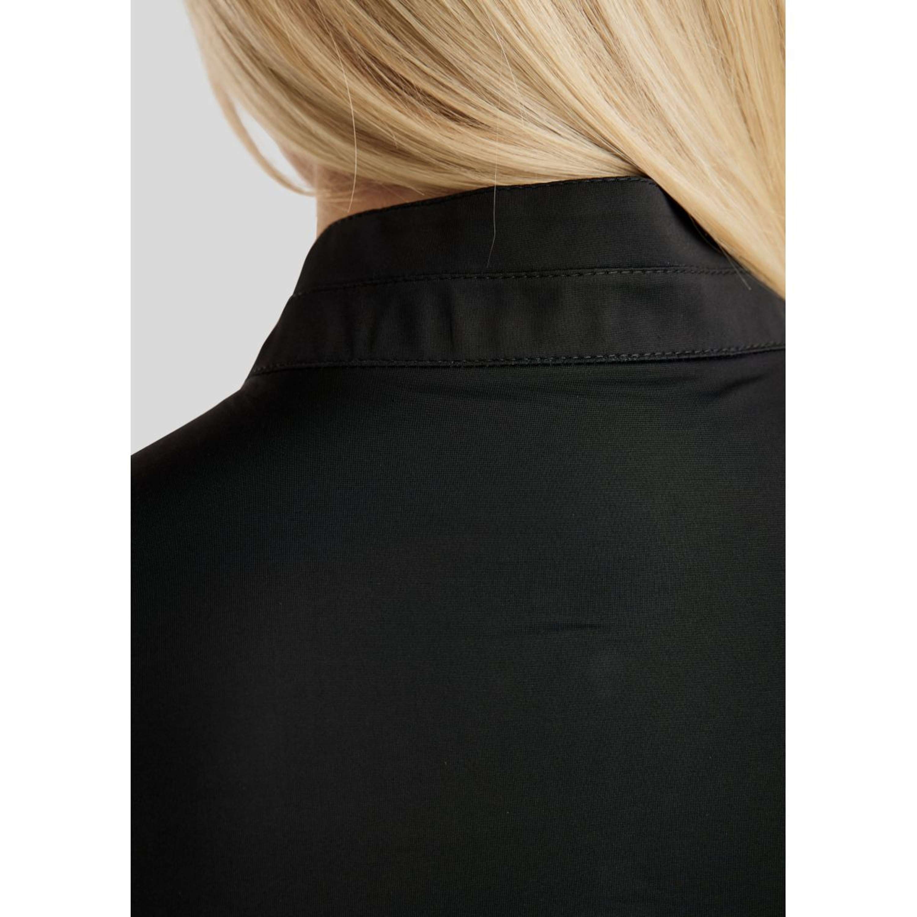 Montar Poloshirt MoPearl Pintuck Black