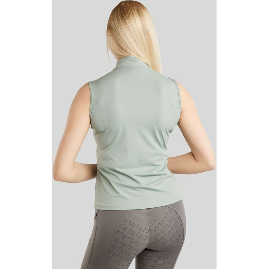 Montar Shirt MoPearl Pintuck Sleeveless Turin