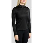 Montar Shirt MoEverline Golden Quartz Crystals Long Sleeves Black