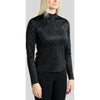 Montar Shirt MoLeia Lumber Check All Over Printed Long Sleeves Black