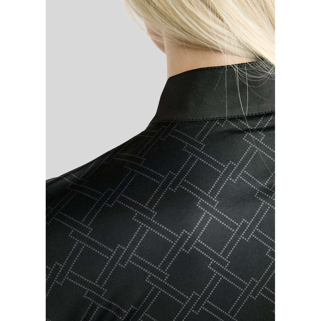 Montar Shirt MoLeia Lumber Check All Over Printed Long Sleeves Black