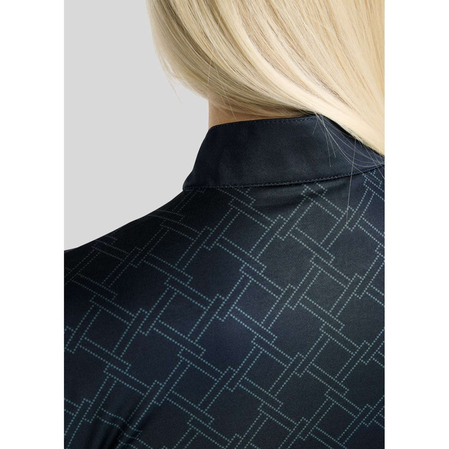 Montar Shirt MoLeia Lumber Check All Over Printed Long Sleeves Navy
