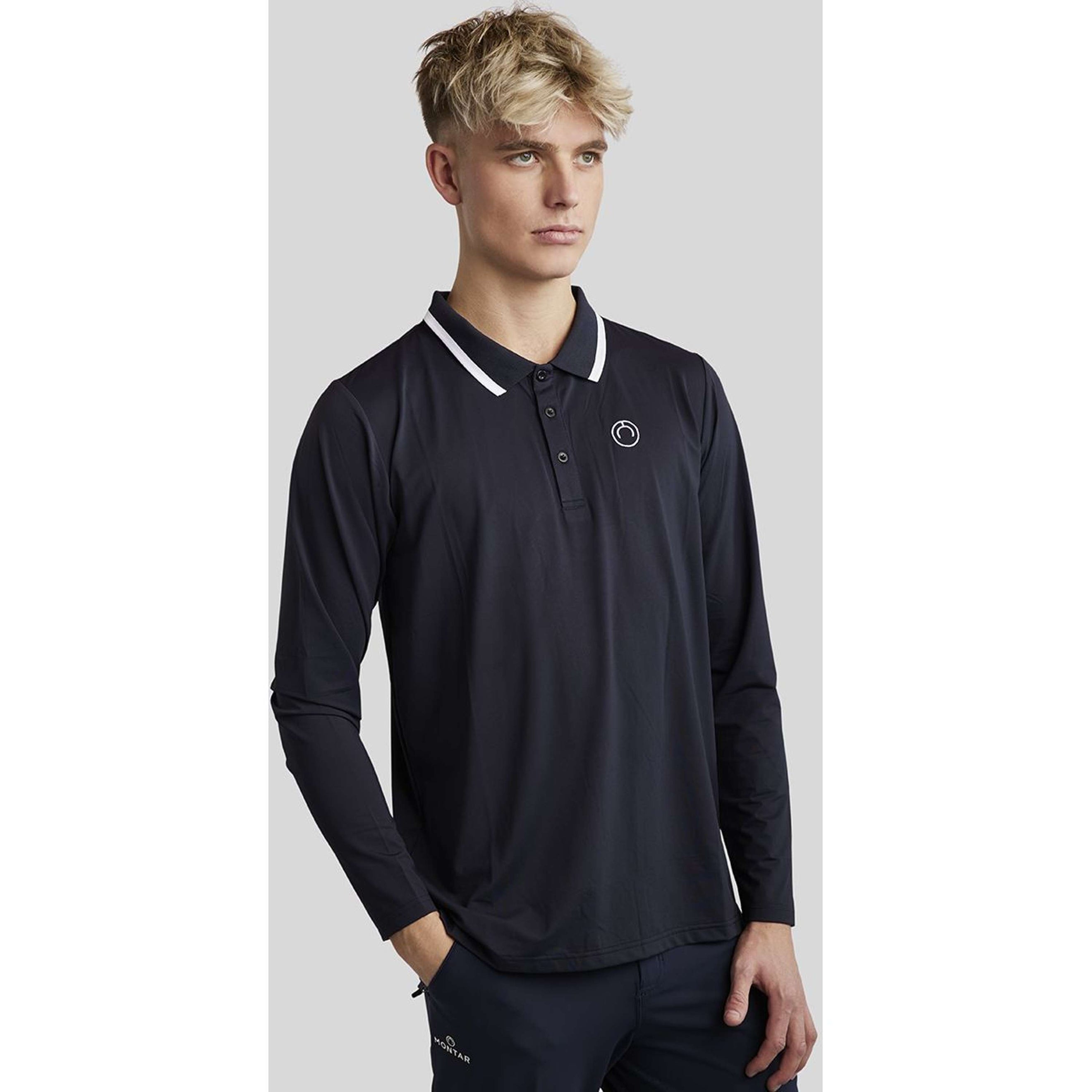 Montar Polo MoDrake Logo Men Dark Navy