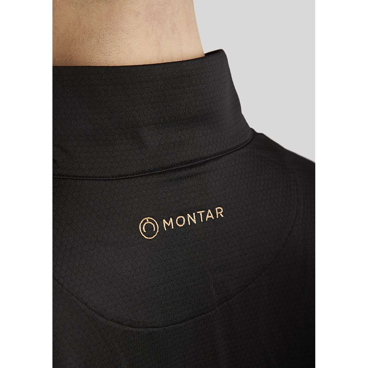 Montar Shirt MoJay Long Sleeves Men Black