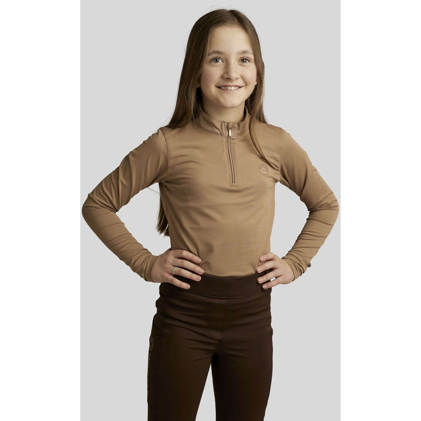 Montar Shirt MoEverline Junior Long Sleeves Latte