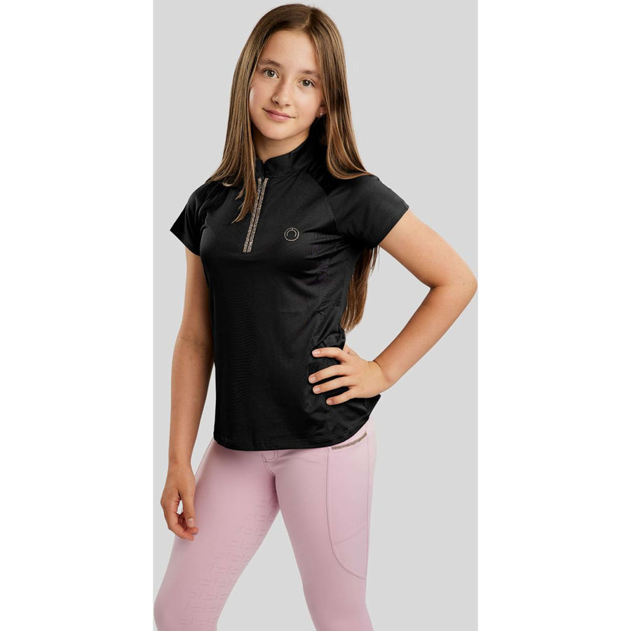 Montar T-Shirt MoLila Champagne Crystals Junior Black