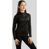 Montar Shirt MoEverline Golden Quartz Crystals Kids Long Sleeves Black