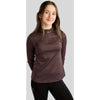 Montar Shirt MoEverline Golden Quartz Crystals Kids Long Sleeves Black Peony