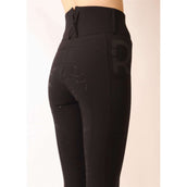 Rebel Breeches Shiny Tape Full Grip Black