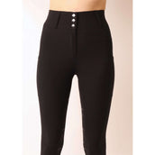 Rebel Breeches Shiny Tape Full Grip Black