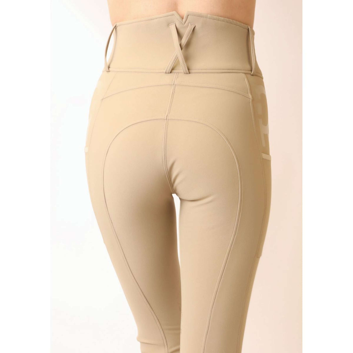 Rebel Breeches Shiny Tape Beige