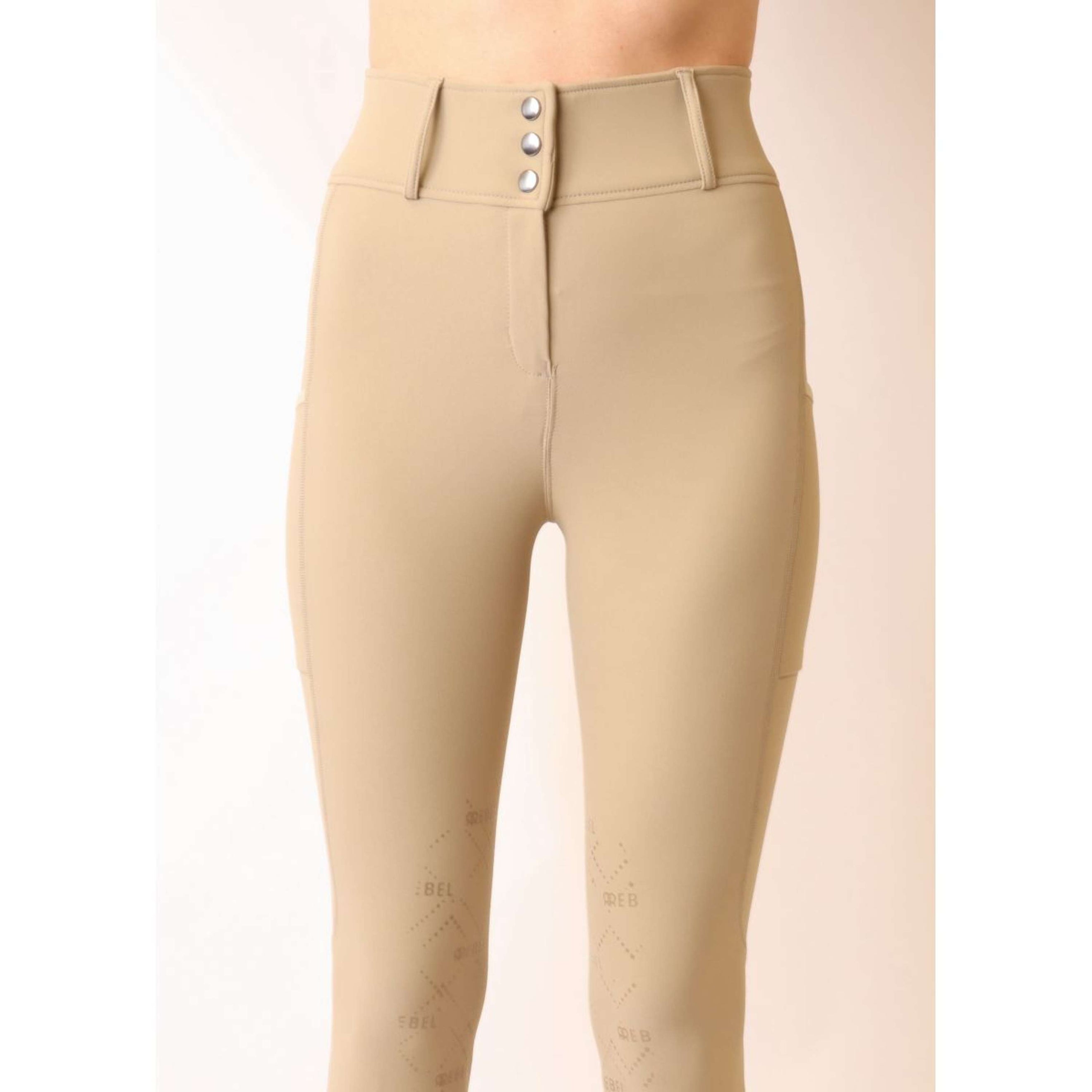 Rebel Breeches Shiny Tape Beige