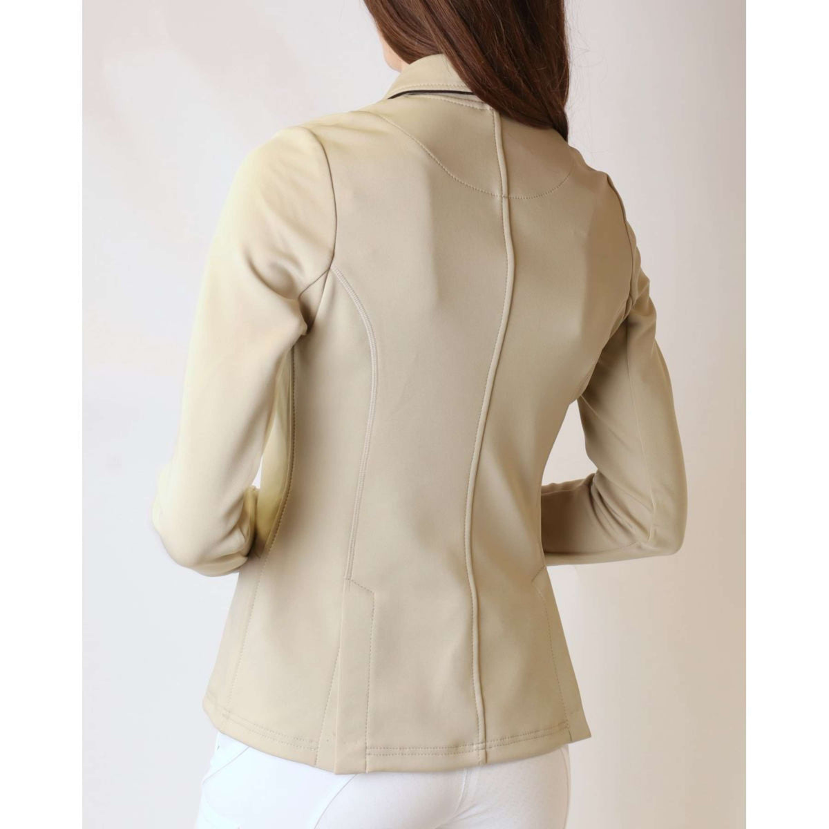 Rebel Competition Jacket Shiny Seam Beige