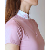 Rebel Competition Shirt Tone In Tone Pink