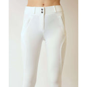 Rebel Breeches Piping White