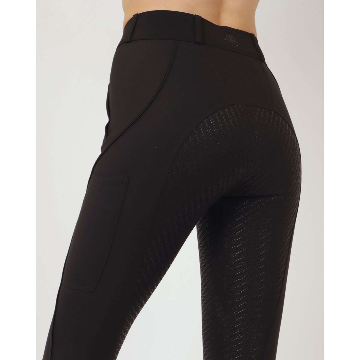 Rebel Breeches Piping Black