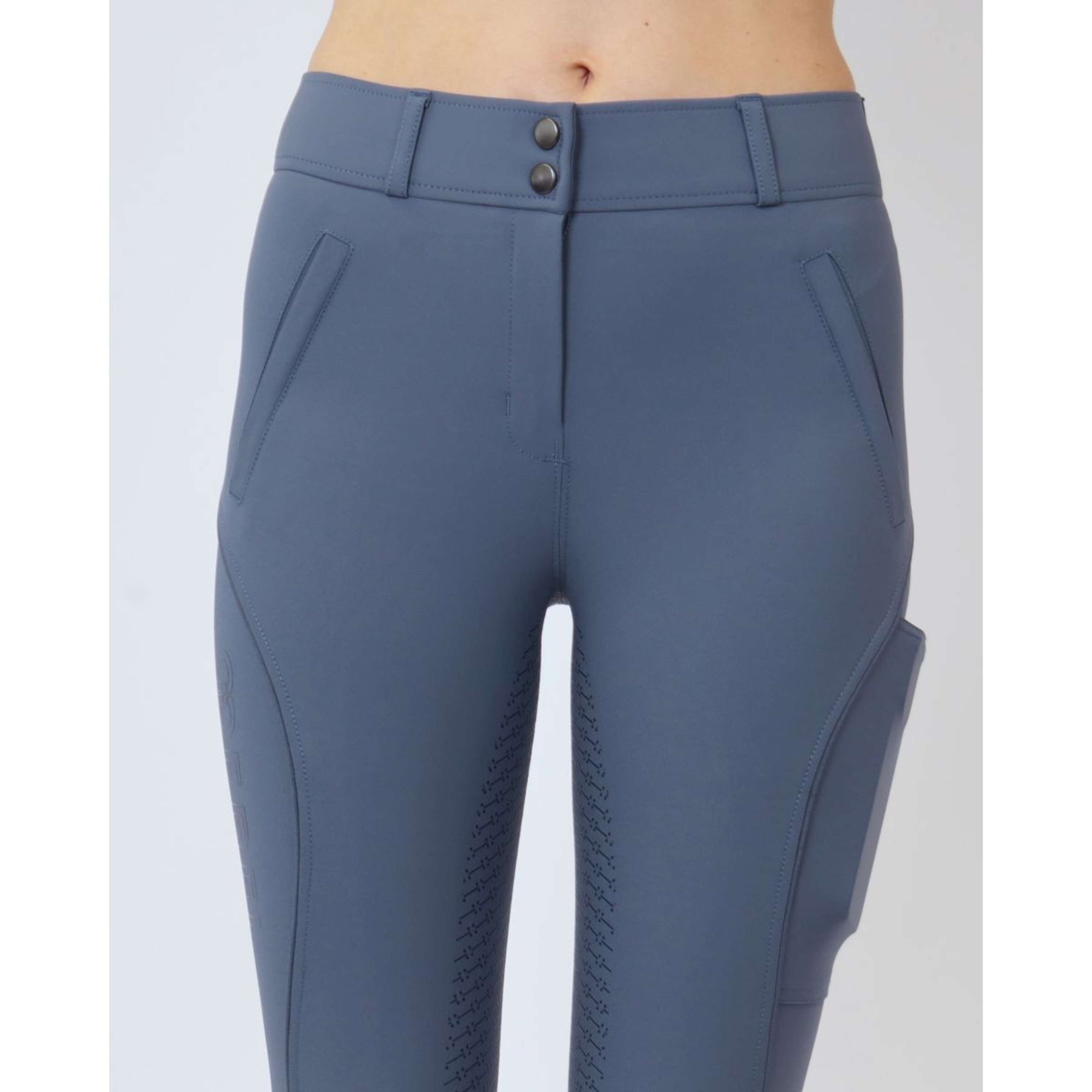 Rebel Breeches Piping Dove Blue